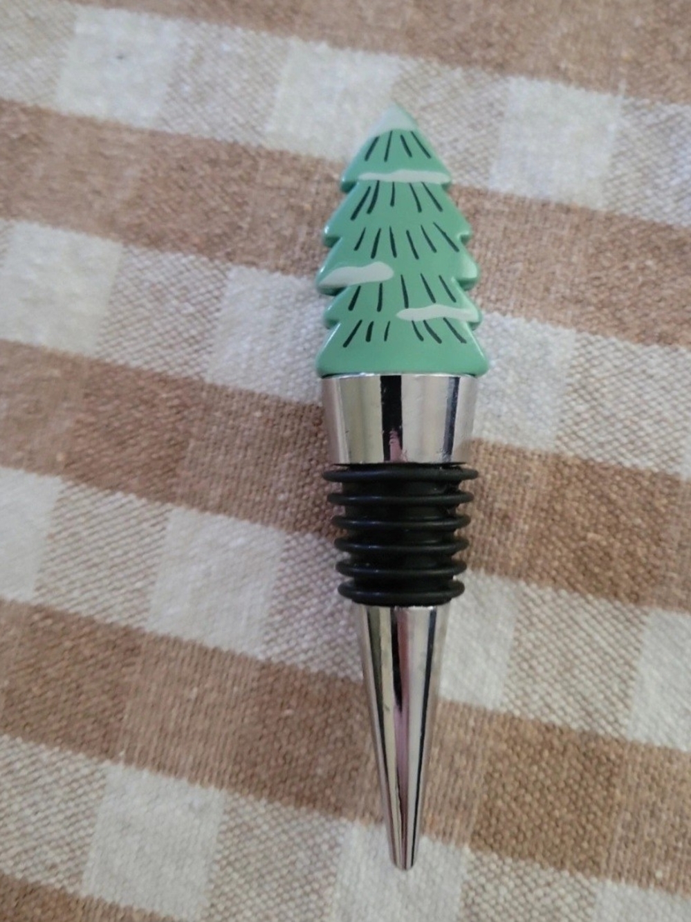 Mint Green Tree Wine Bottle Stopper - Target